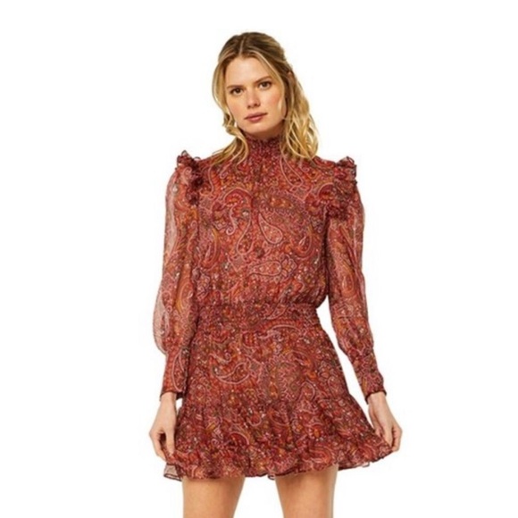 Misa Los Angeles Gianna Paisley Mini Dress - Picture 6 of 13
